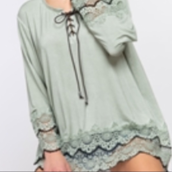 💗💗 POL 💗💗 Tunic top with 💗💗 - Picture 2 of 6